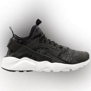 Nike Air (11.5) Huarache Run Ultra Breathe Black Summit White Lightweight Men's